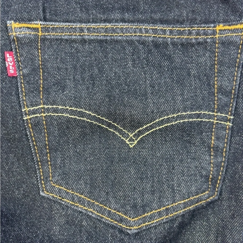 Levi's Men's 501 XX Original Shrink to Fit Button Fly Jeans in Black- Size 32x30